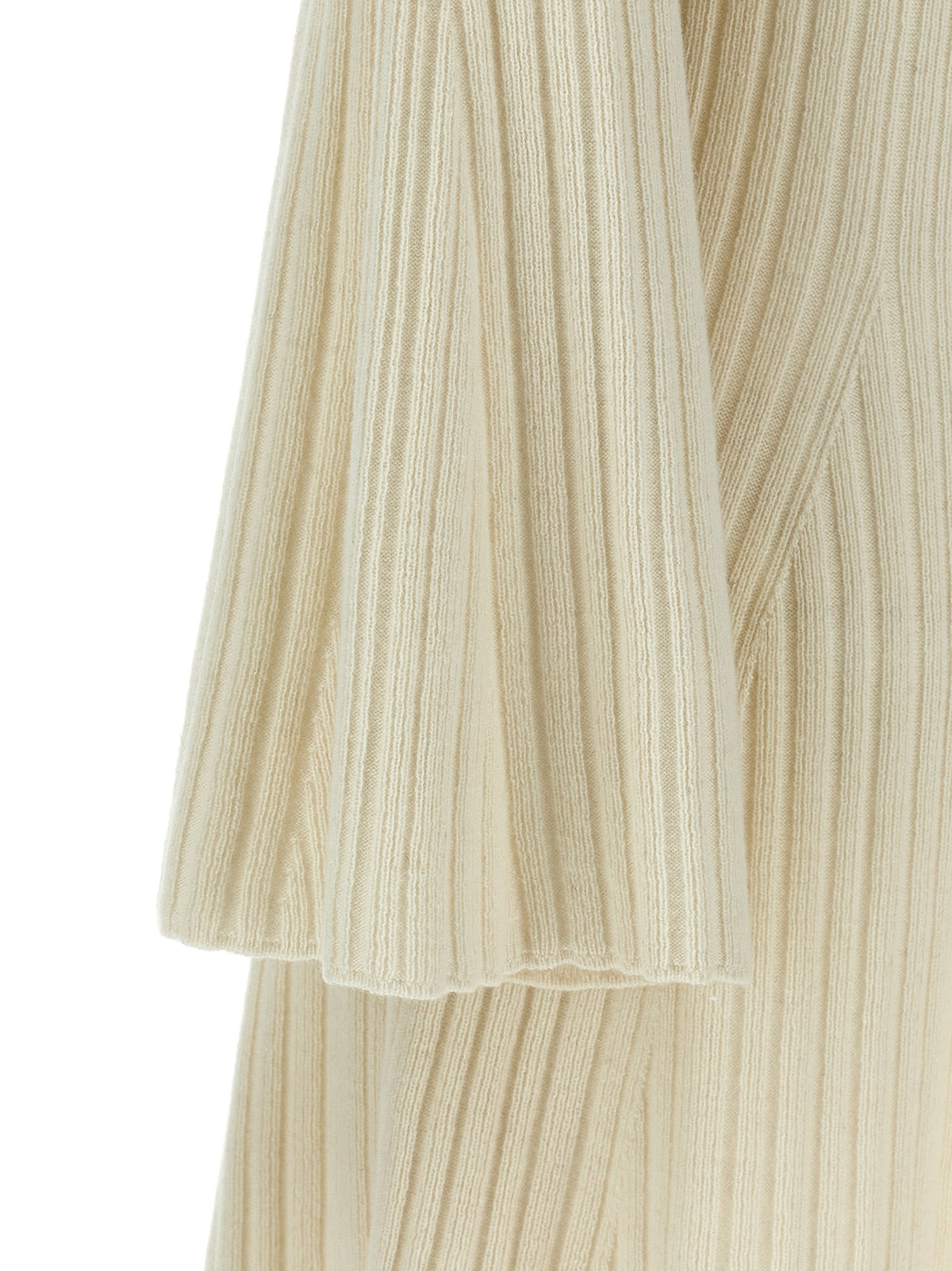 ANTONINO VALENTI White Cashmere Short Dress