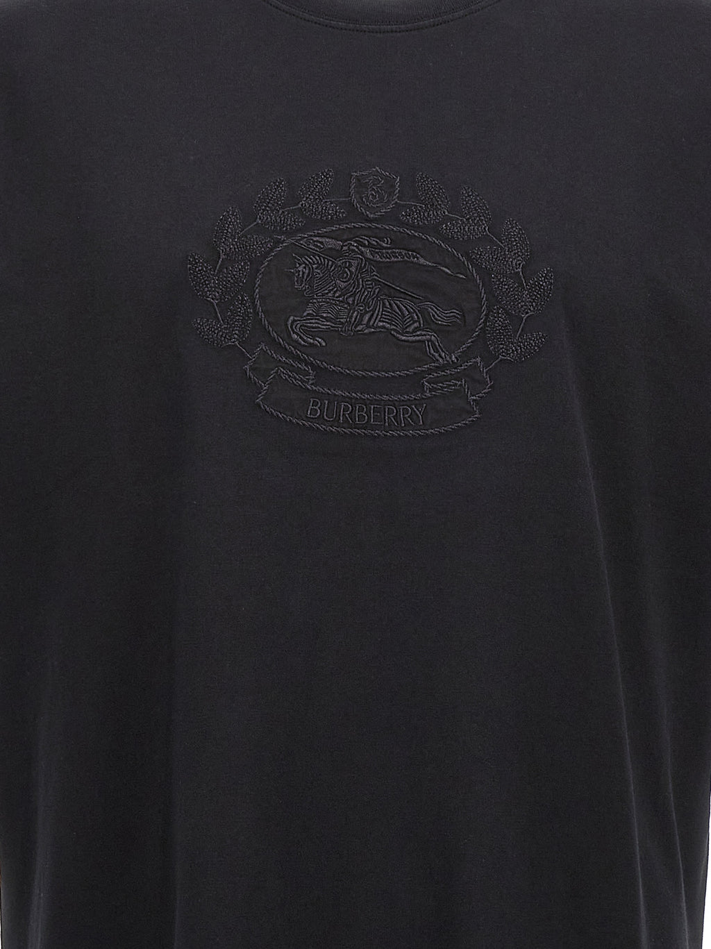 Burberry Black T-Shirt detail view