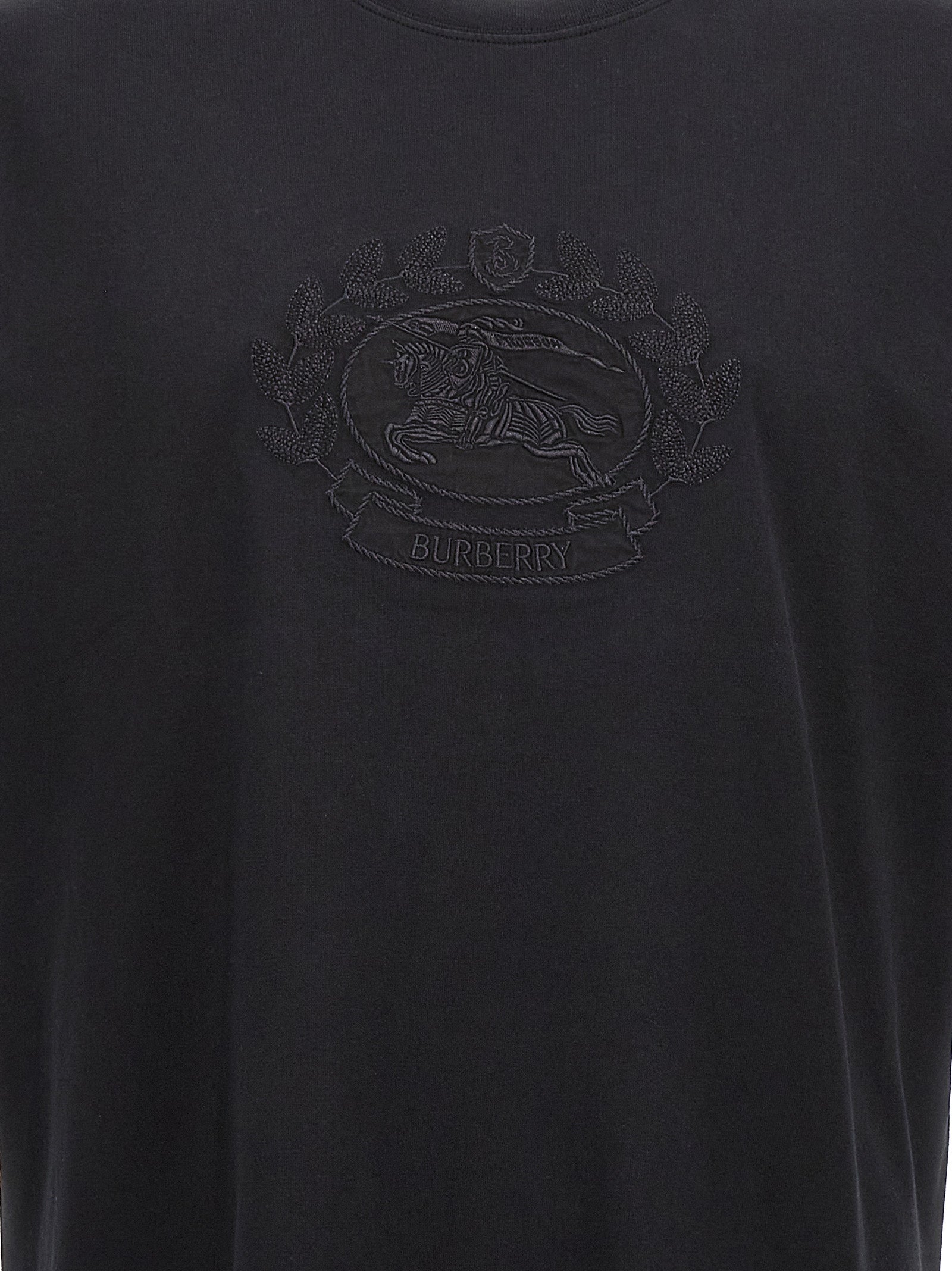 Burberry Black T-Shirt detail view