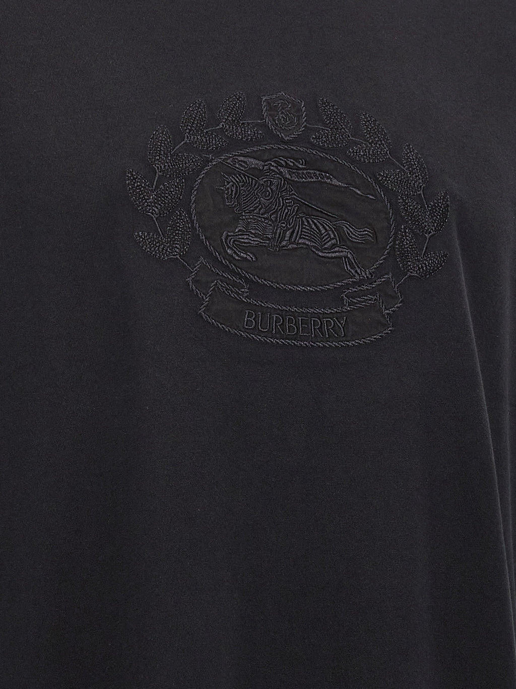 Burberry Black T-Shirt side view