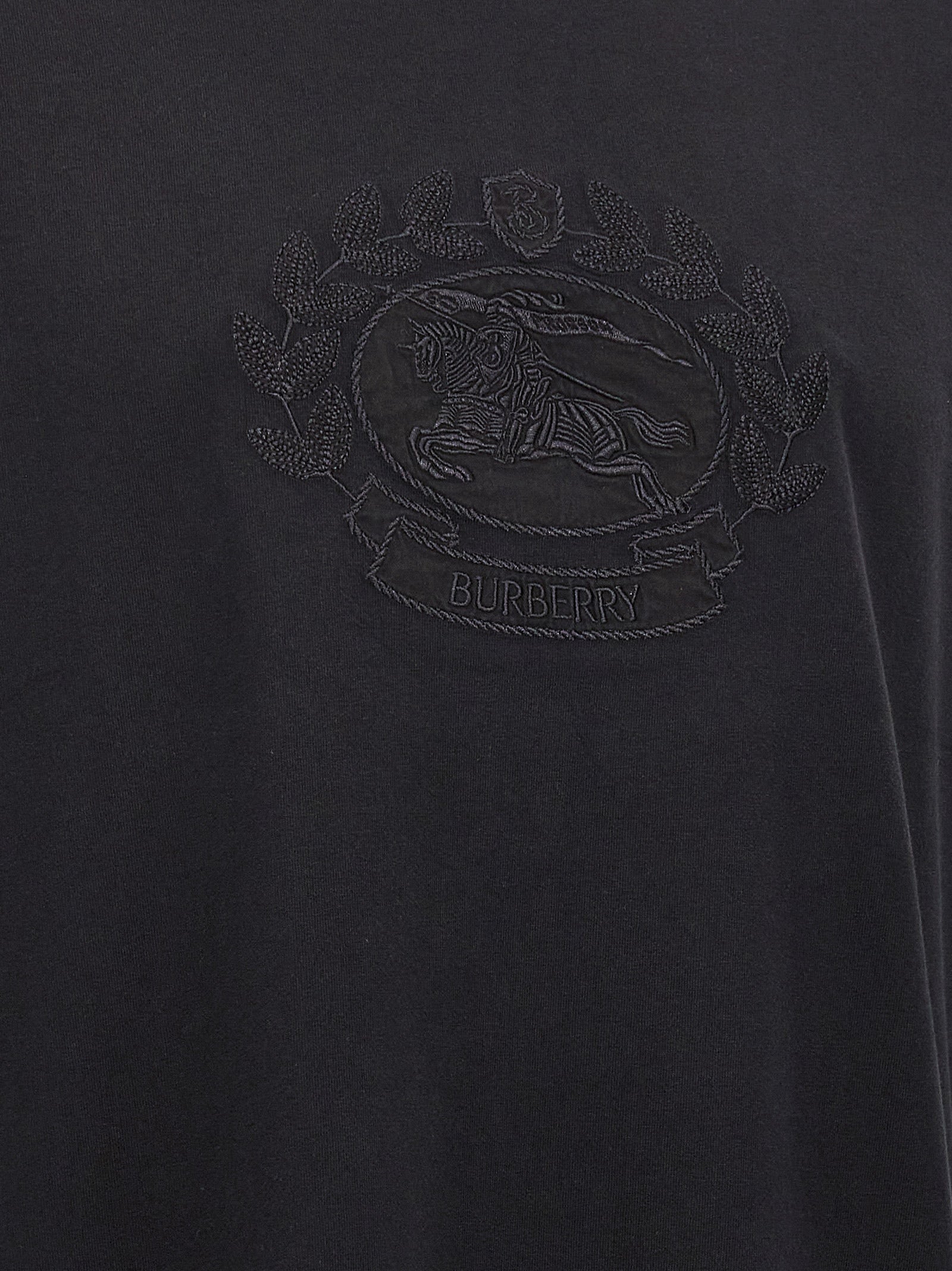 Burberry Black T-Shirt side view