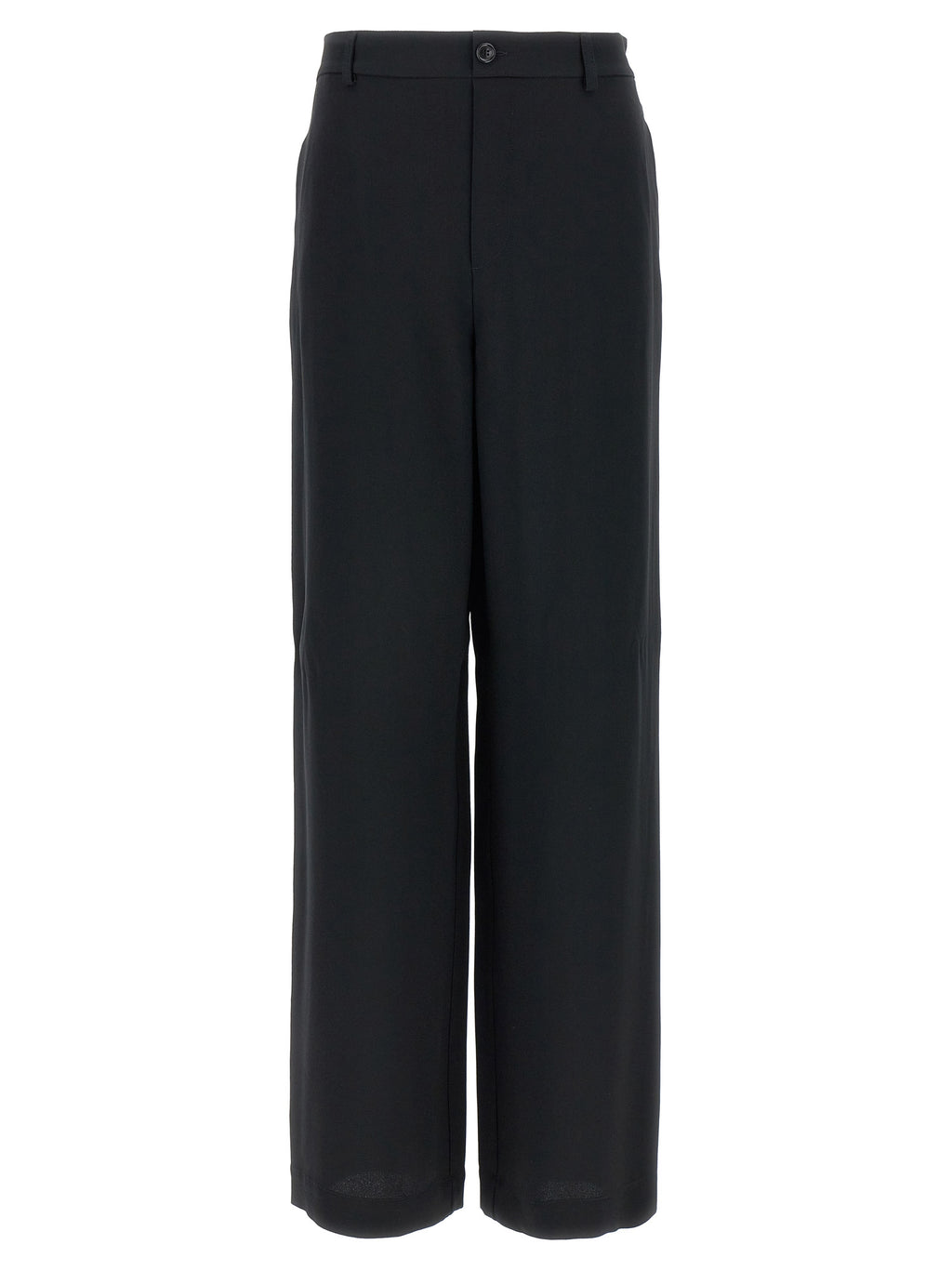 Moschino Black Acetate Casual Pants