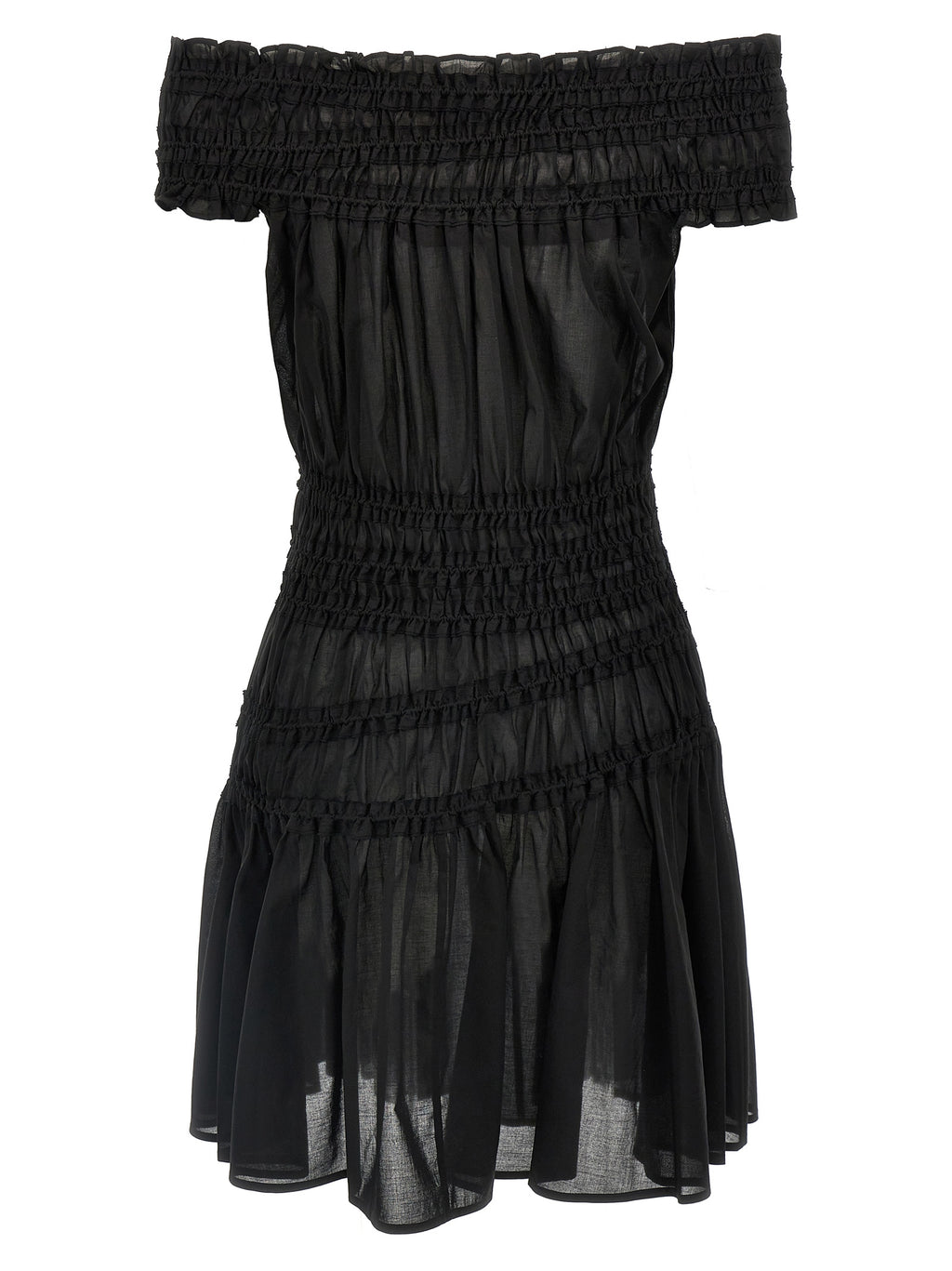 Tory Burch Black Cotton Short Dress