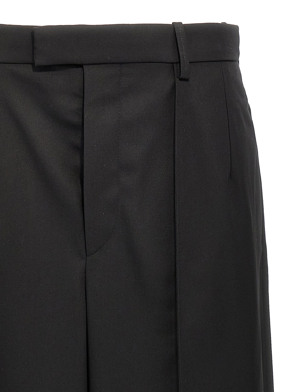 Wardrobe.Nyc Black Wool Casual Pants
