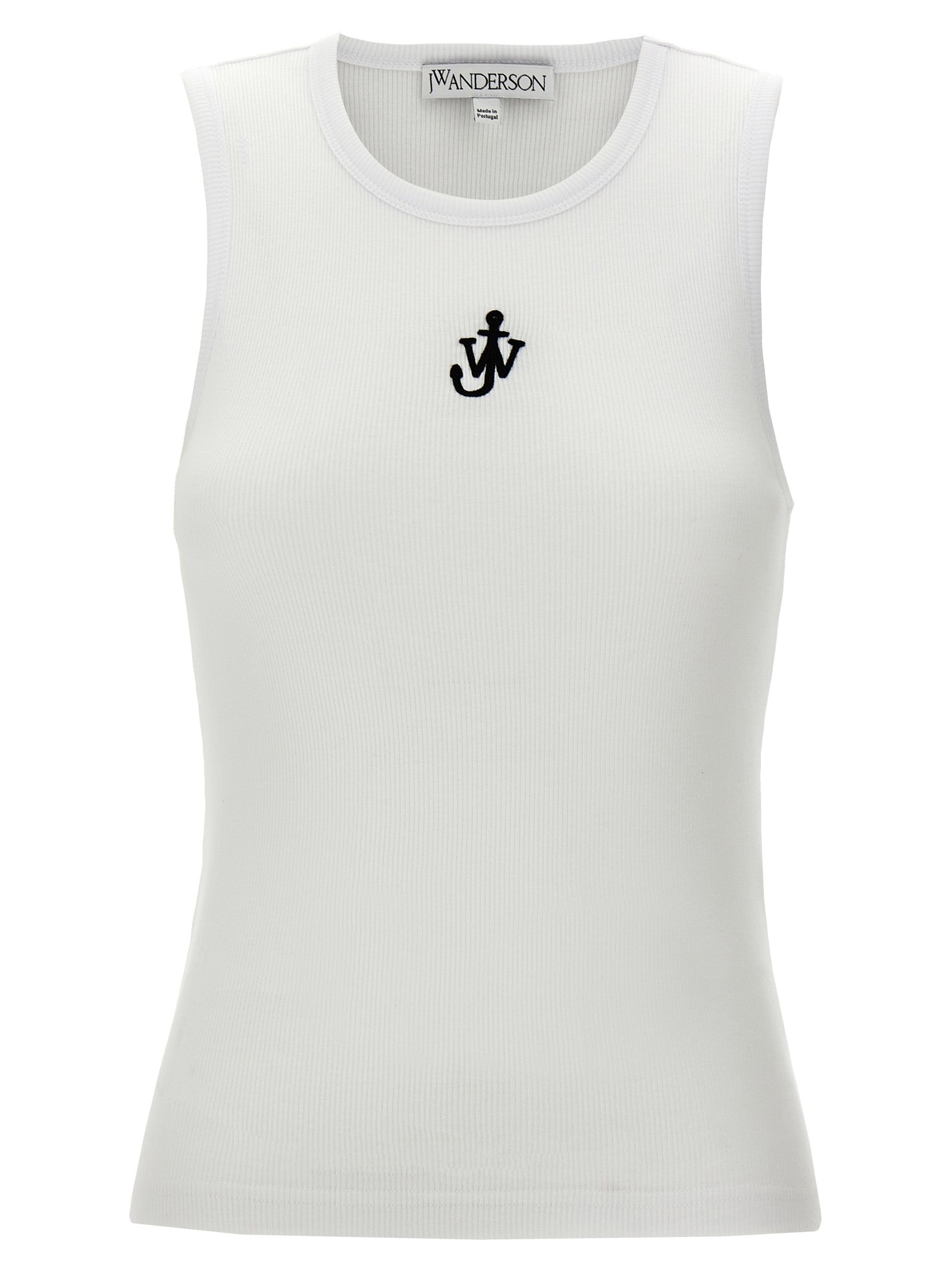 J.W.Anderson Bicolor Cotton Sleeveles T-Shirt
