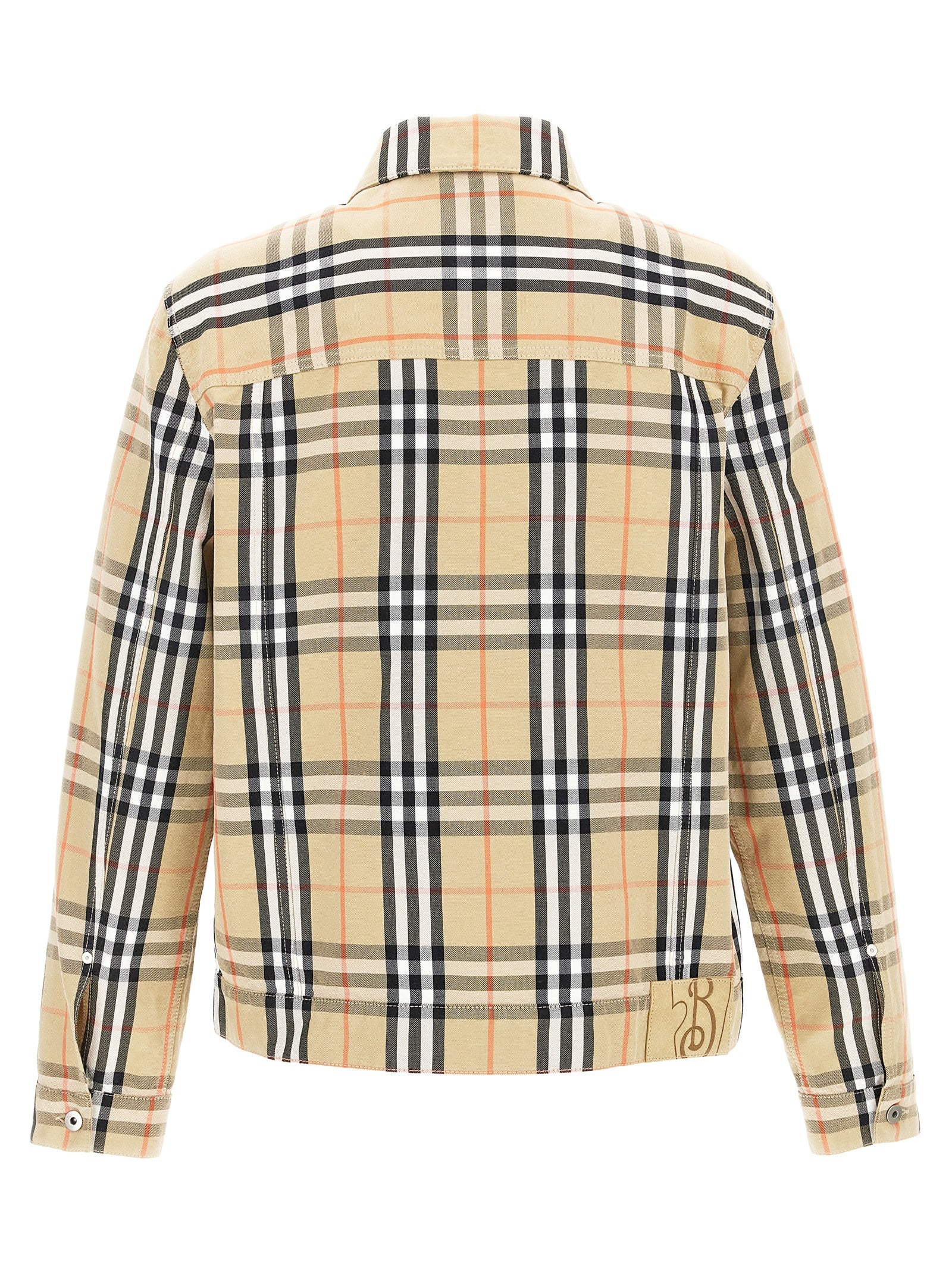 Burberry Beige Cotton Full-Length Jacket