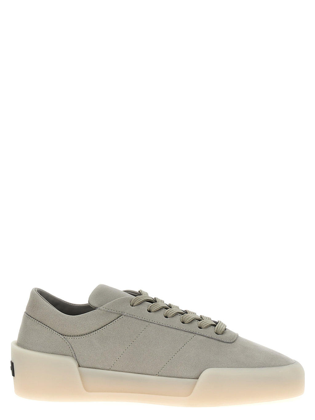 Fear Of God Gray Leather Athletic Sneakers