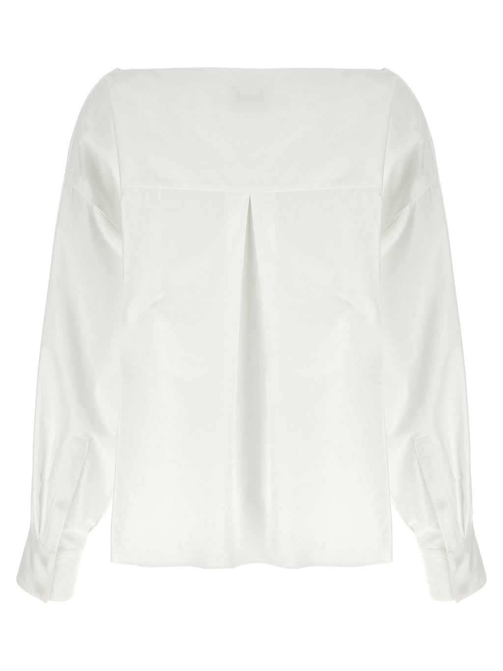 Khaite White Cotton Blouse