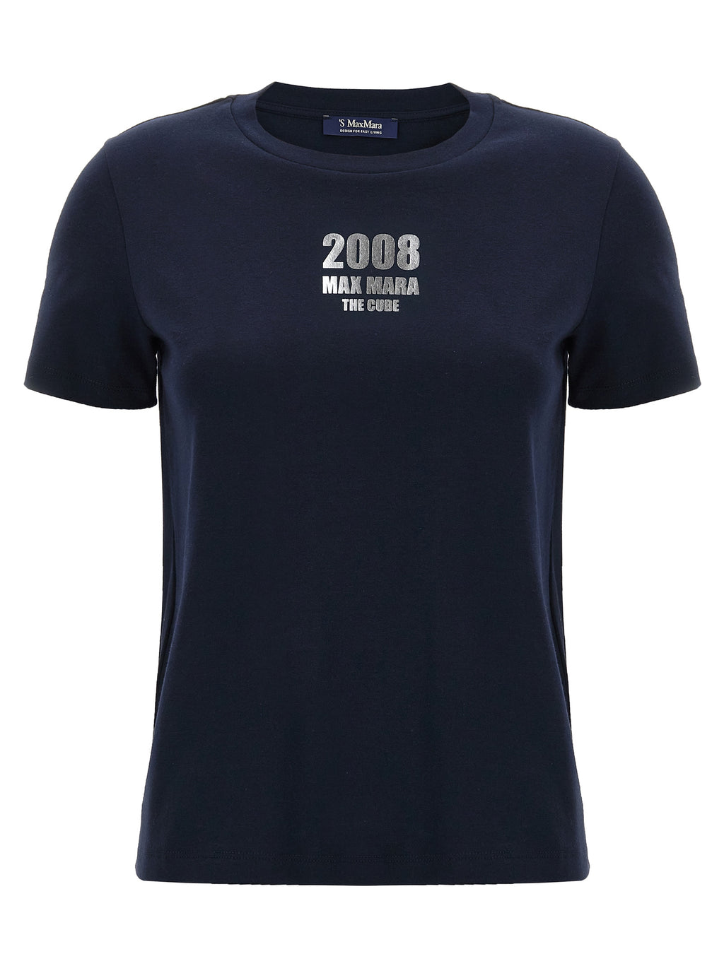 'S Max Mara Blue Cotton T-Shirt