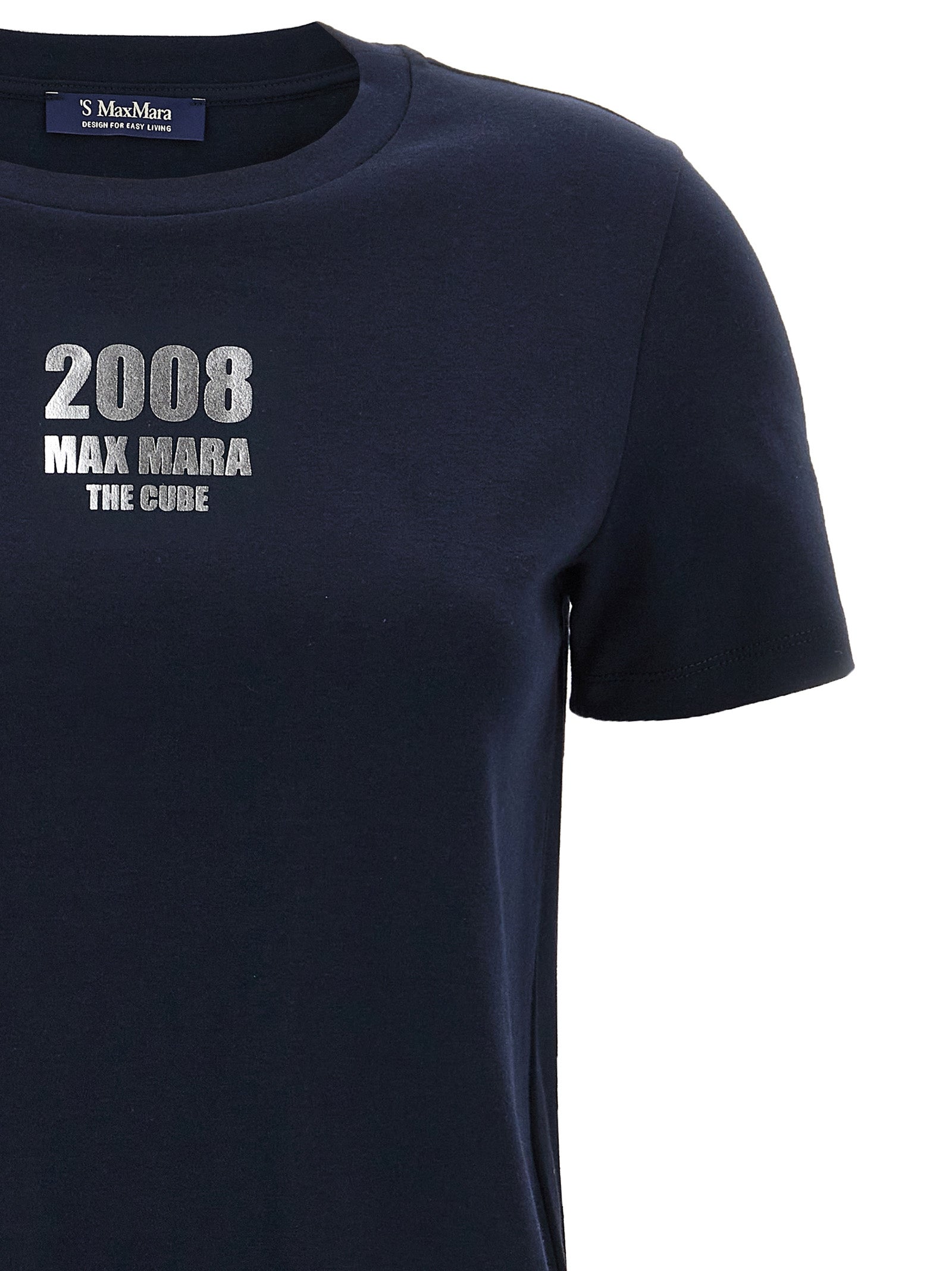 'S Max Mara Blue Cotton T-Shirt