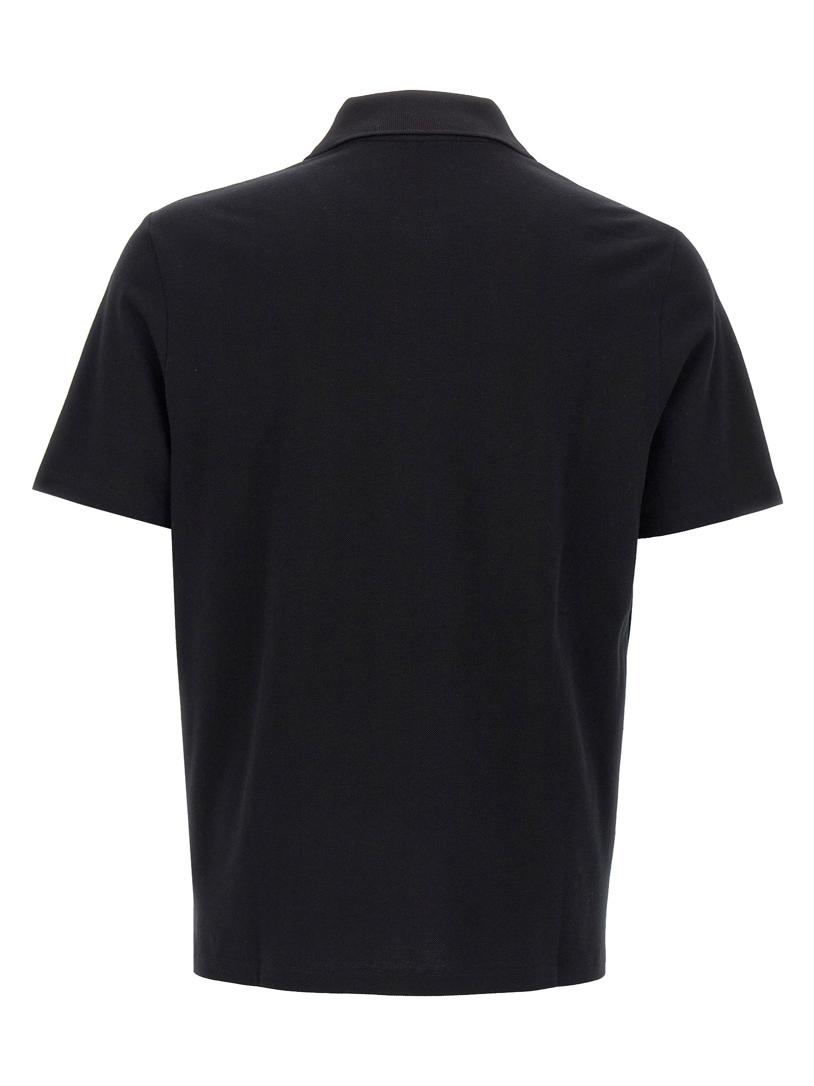 Balmain Bicolor Cotton Polo Shirt