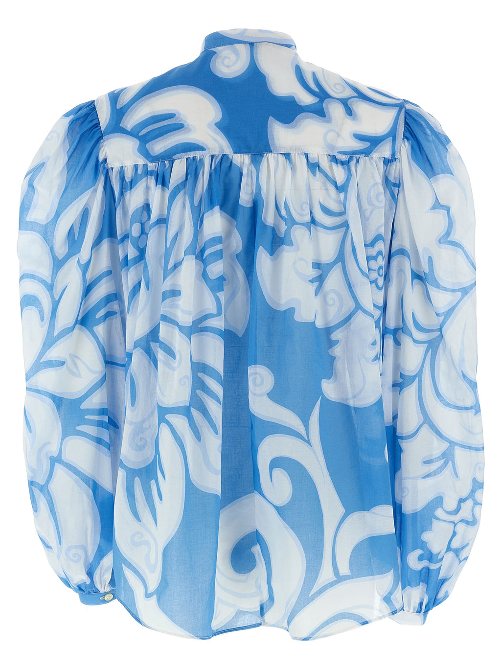 Etro Blue Cotton Blouse