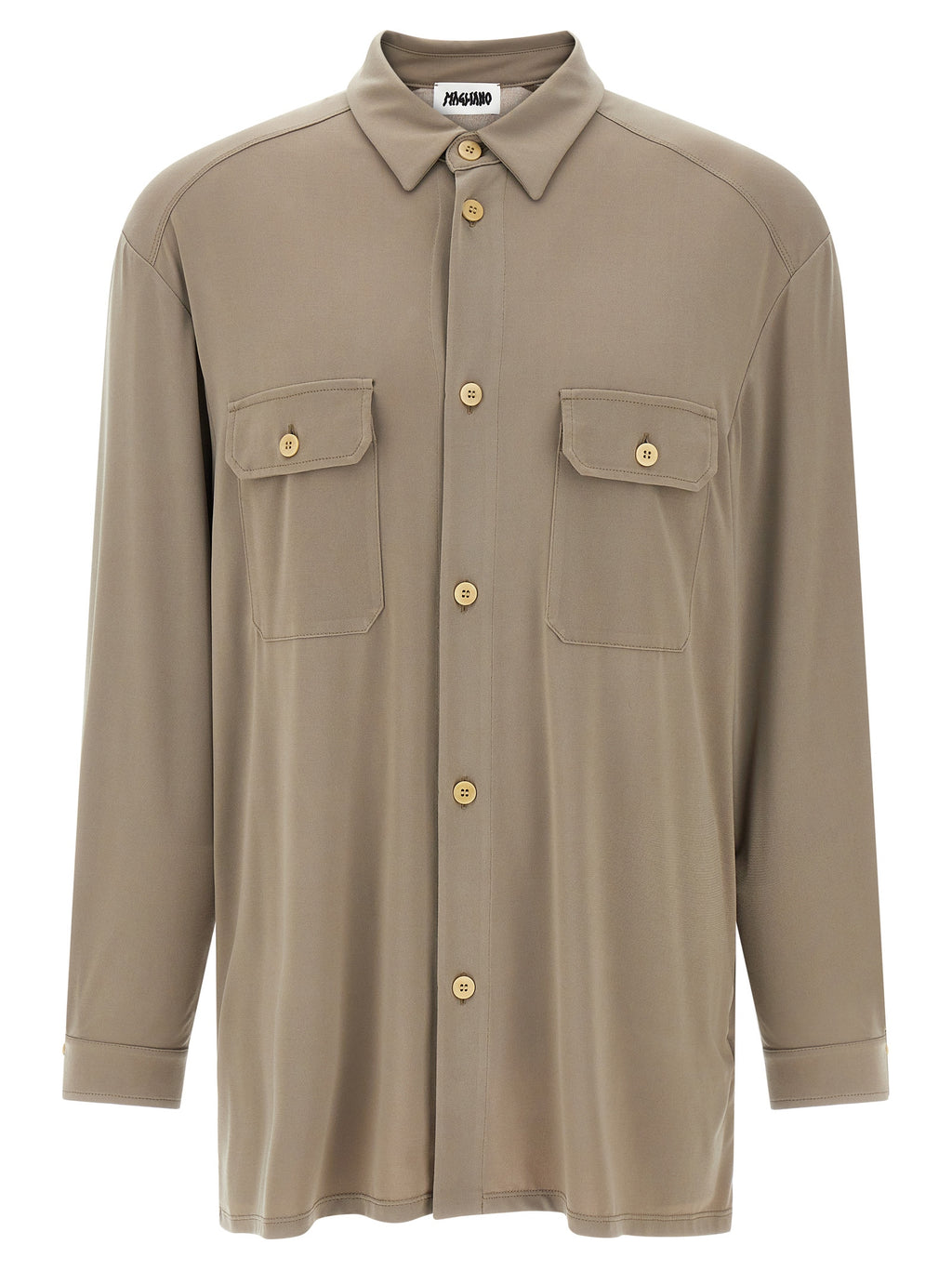 Magliano Gray Polyester Blouse
