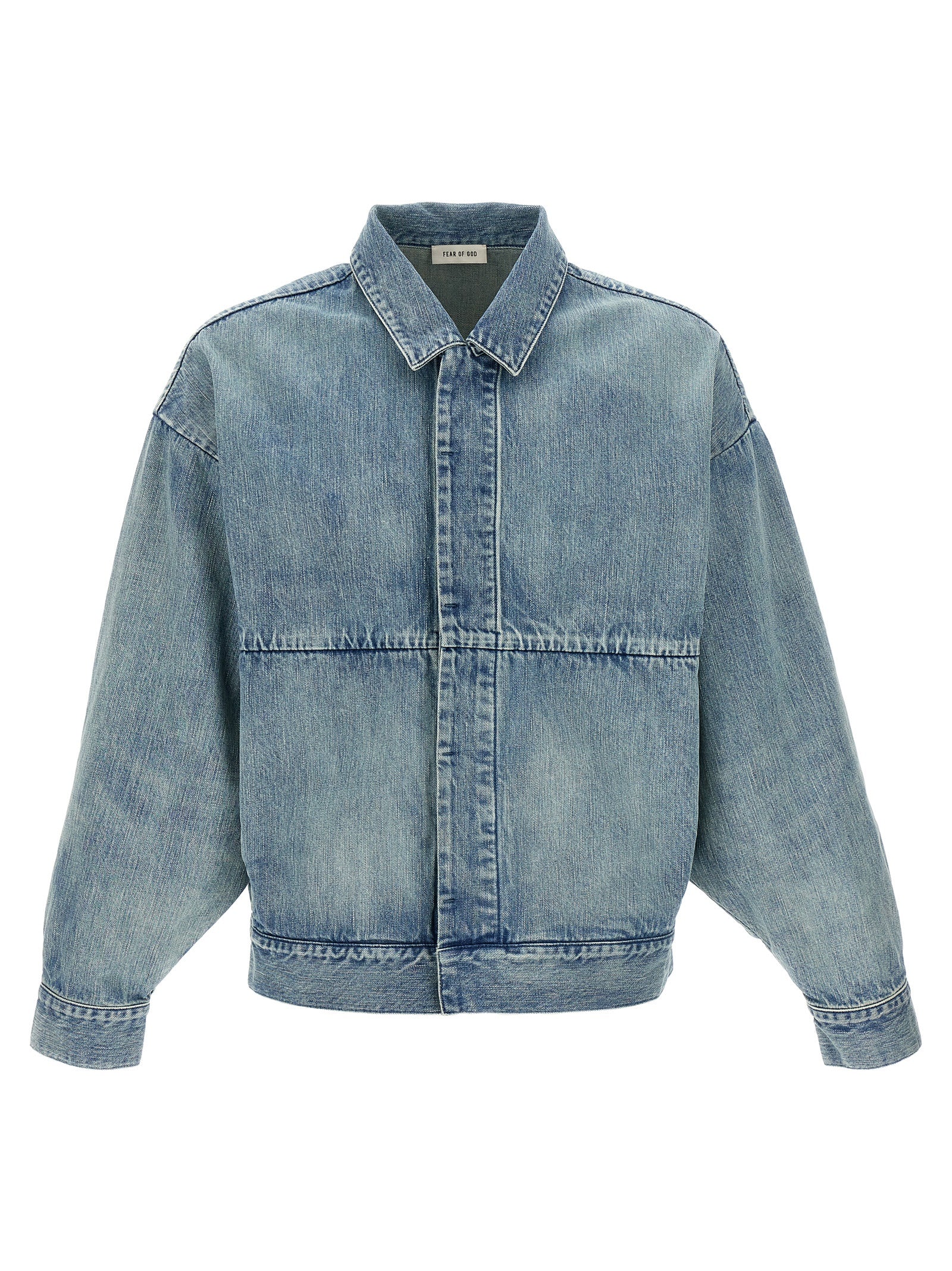 Fear Of God Blue Cotton Denim Jacket