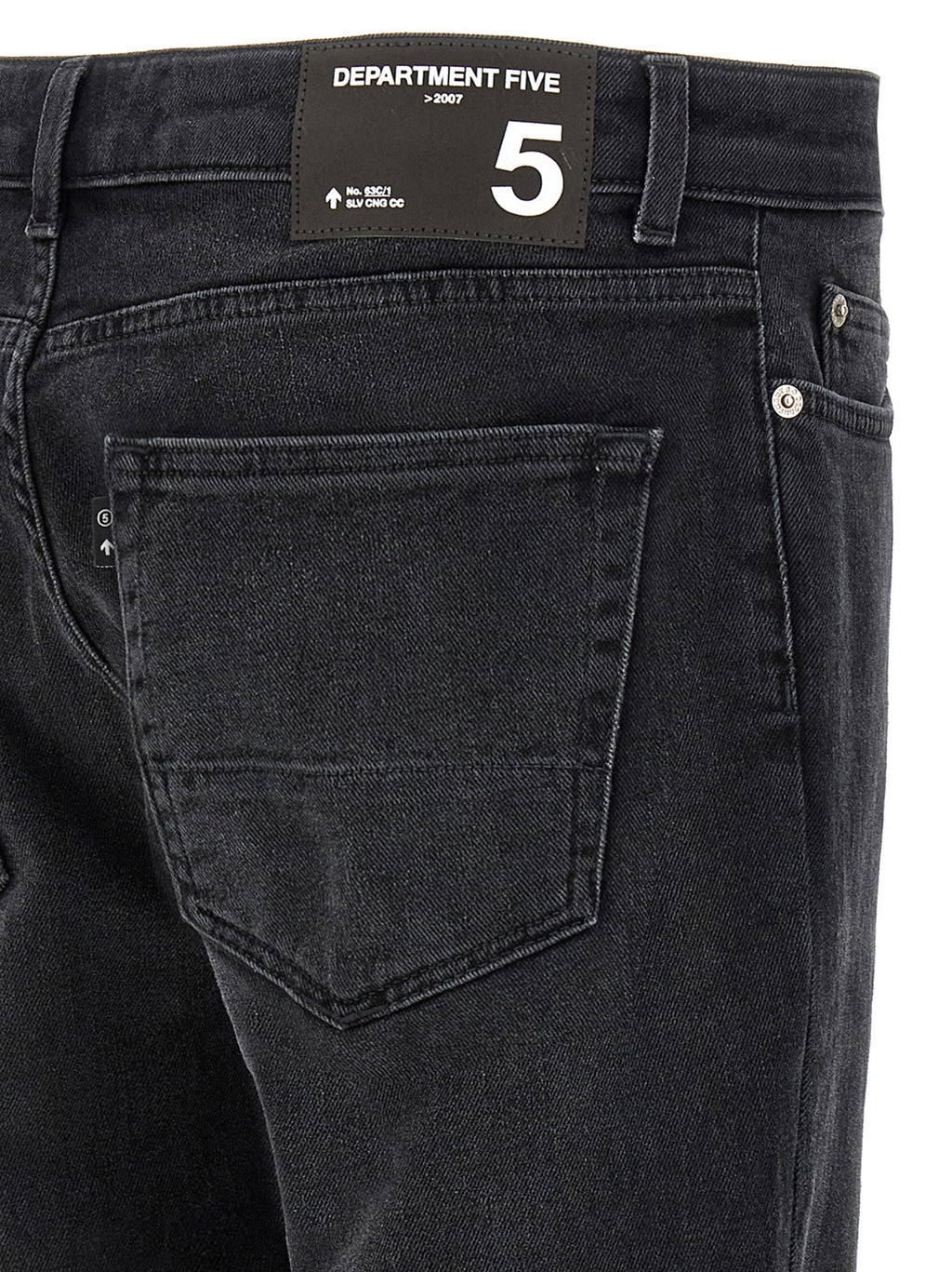 Department 5 Black Cotton Jeans Denim