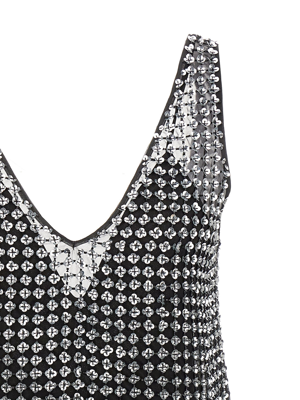 Max Mara Black Silk Short Dress