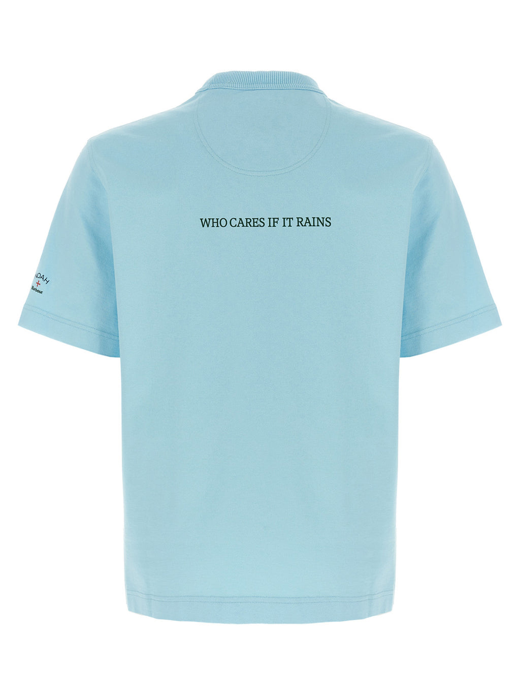 Barbour Blue Cotton T-Shirt