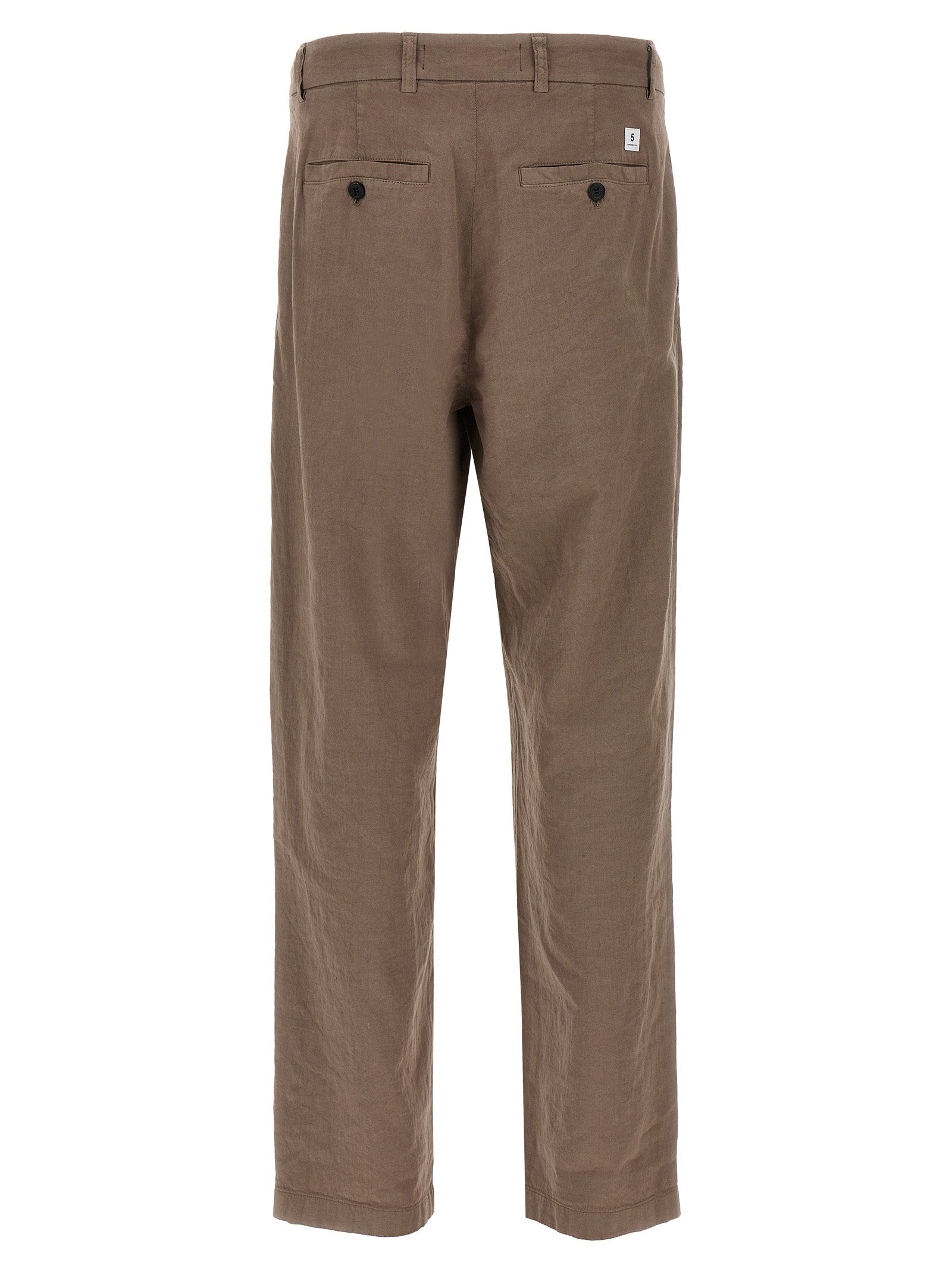 Department 5 Brown Linen Pants