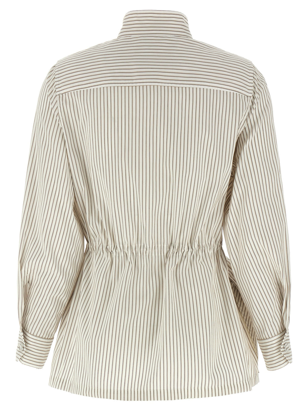 Fendi White Cotton Shell Jacket