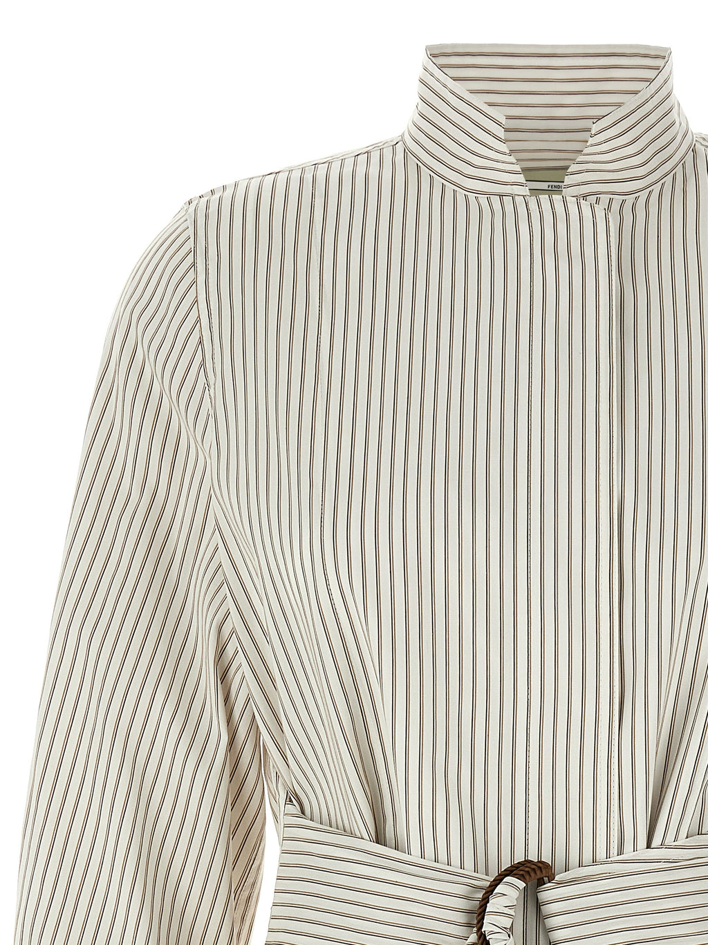 Fendi White Cotton Shell Jacket