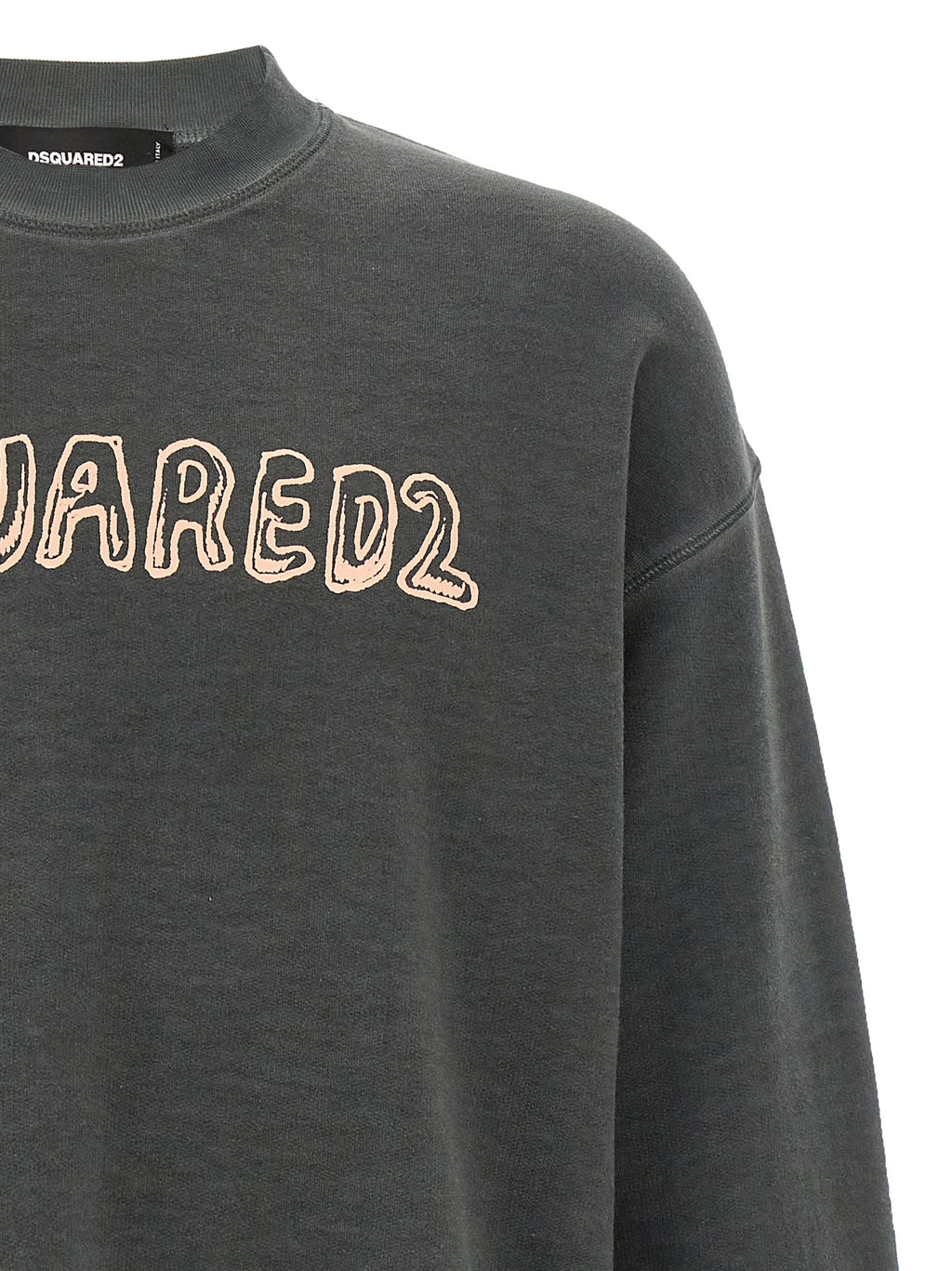 Dsquared² Gray Cotton Sweatshirt