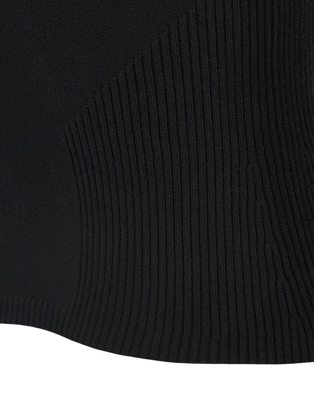 Marine Serre Black Viscose Tank Tops