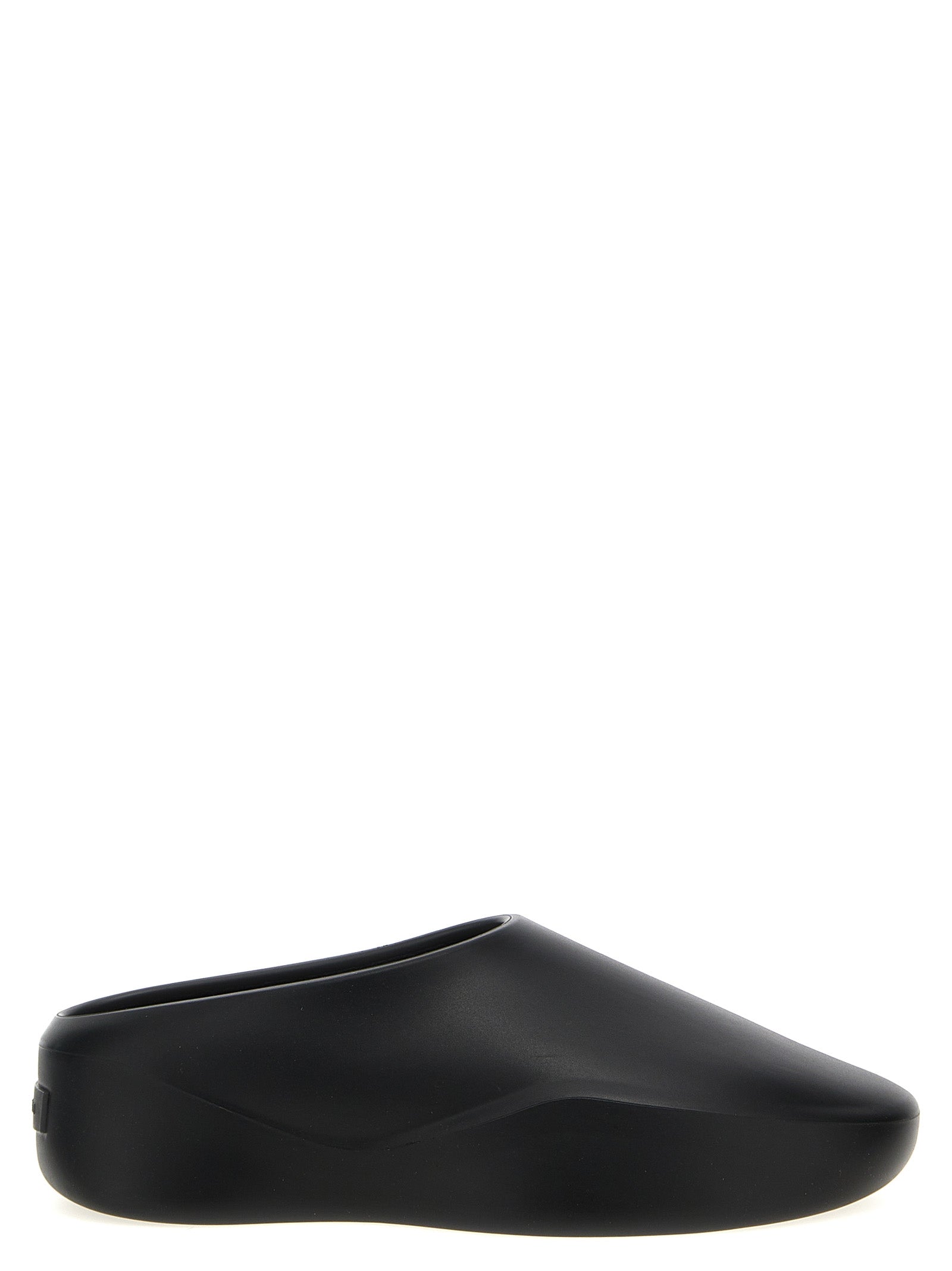 Fear Of God Black Rubber Clogs