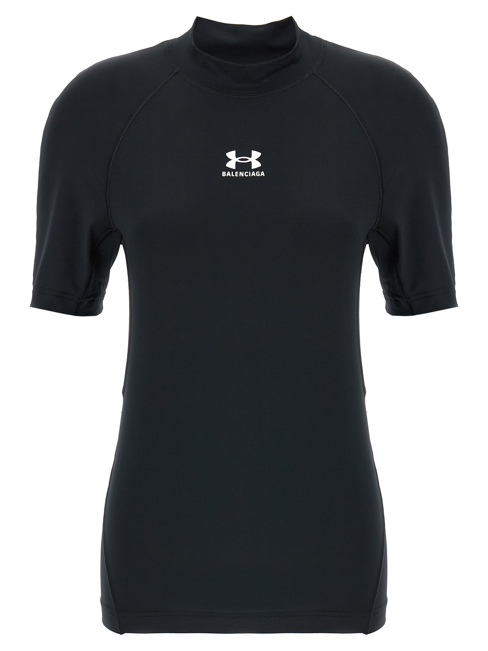 Balenciaga Black Polyester T-Shirt