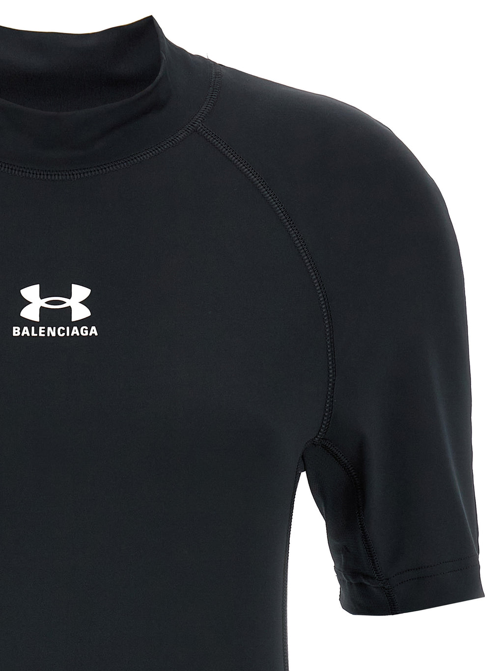 Balenciaga Black Polyester T-Shirt