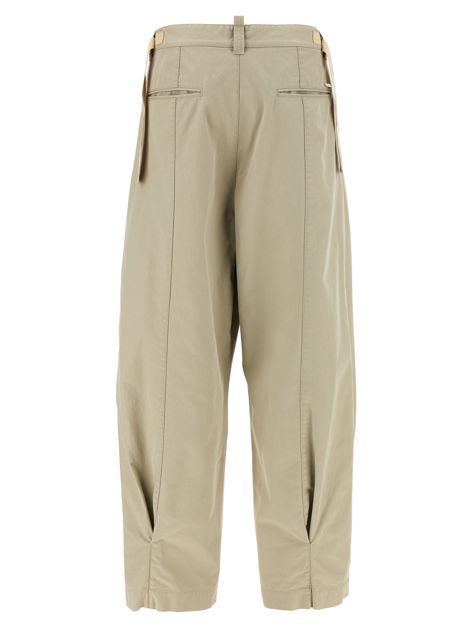 Dsquared² Beige Cotton Casual Pants