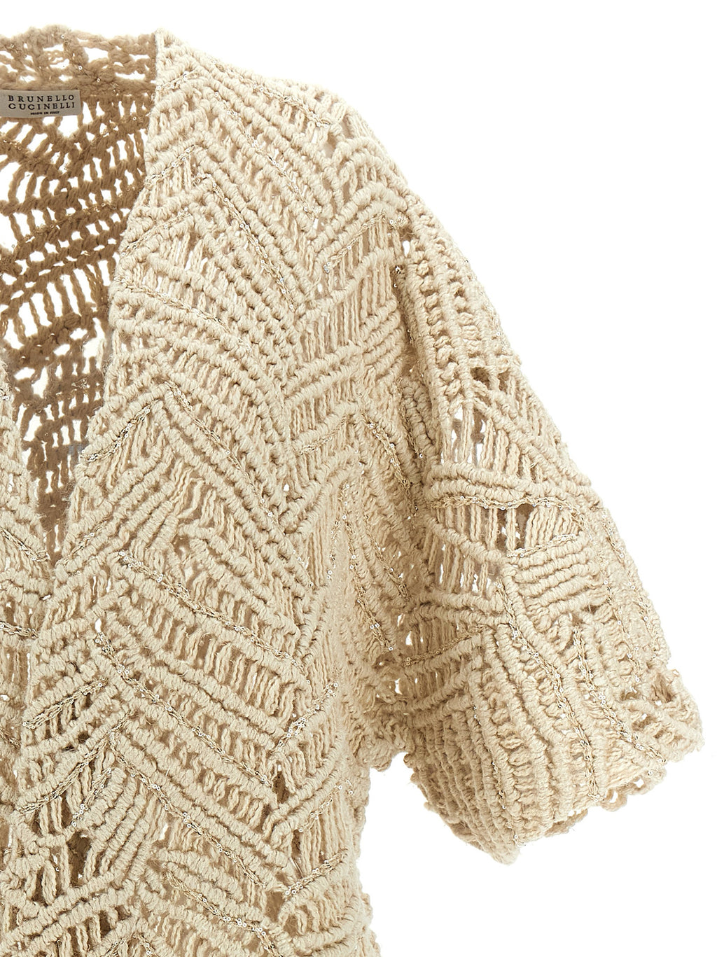 Brunello Cucinelli Beige Designer Fashion detail view