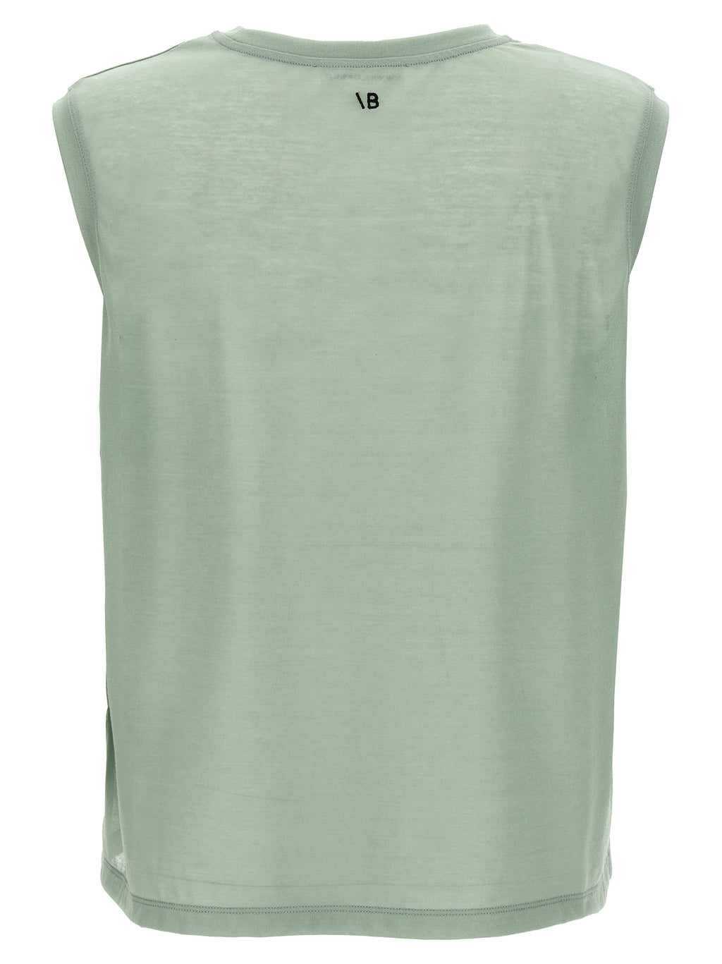 Victoria Beckham Bicolor Cotton Sleeveles T-Shirt