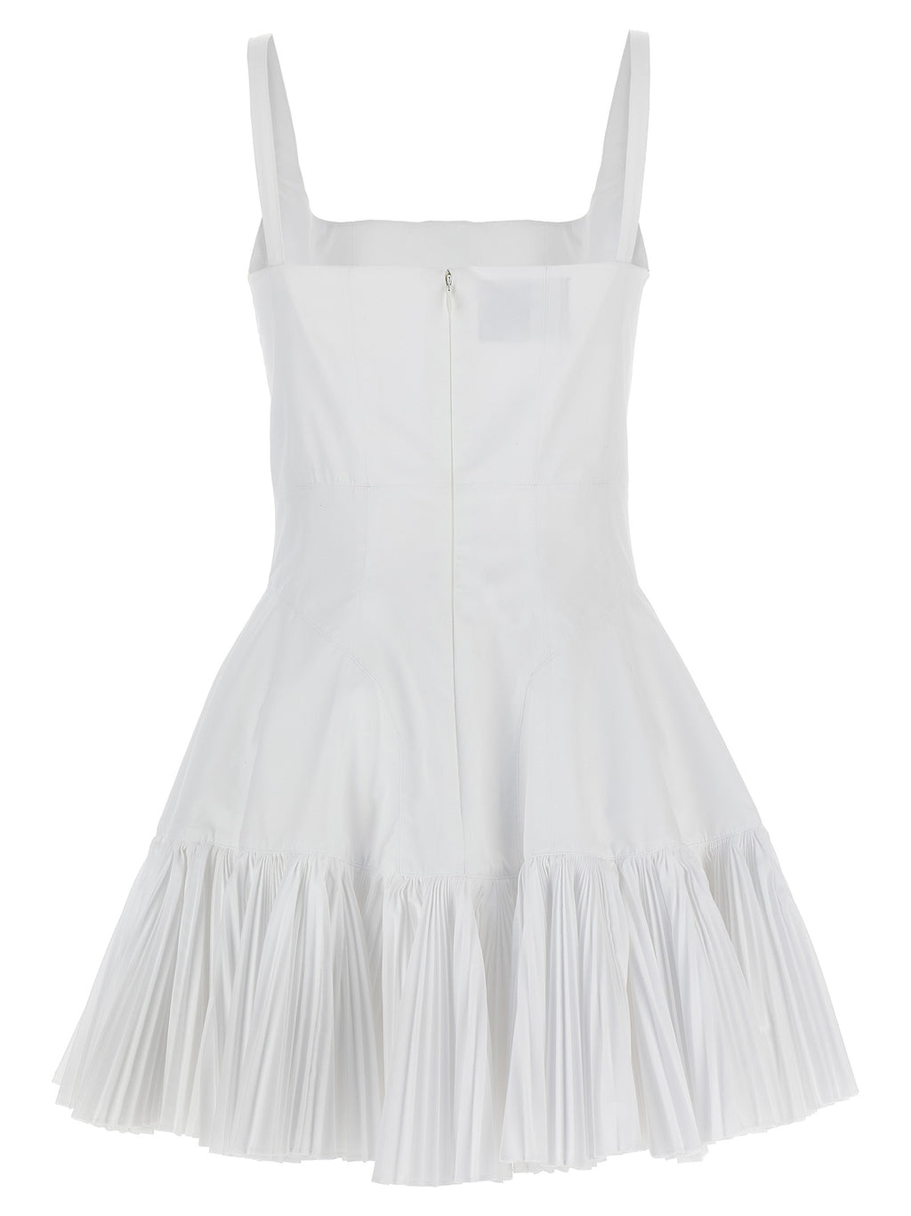 Giovanni Bedin White Polyester Short Dress
