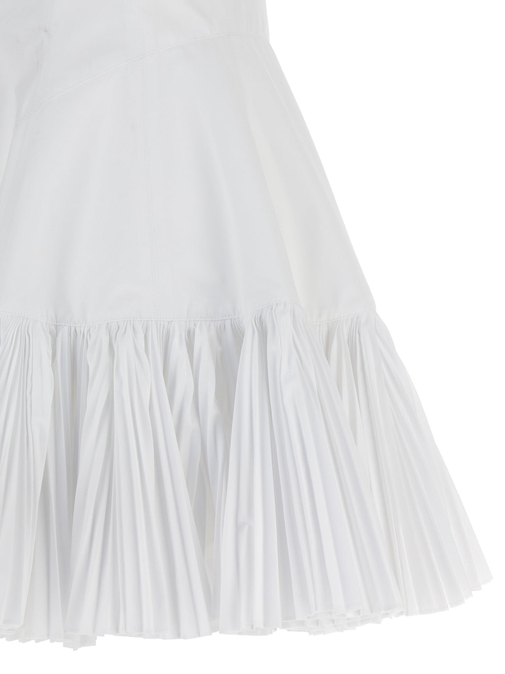 Giovanni Bedin White Polyester Short Dress