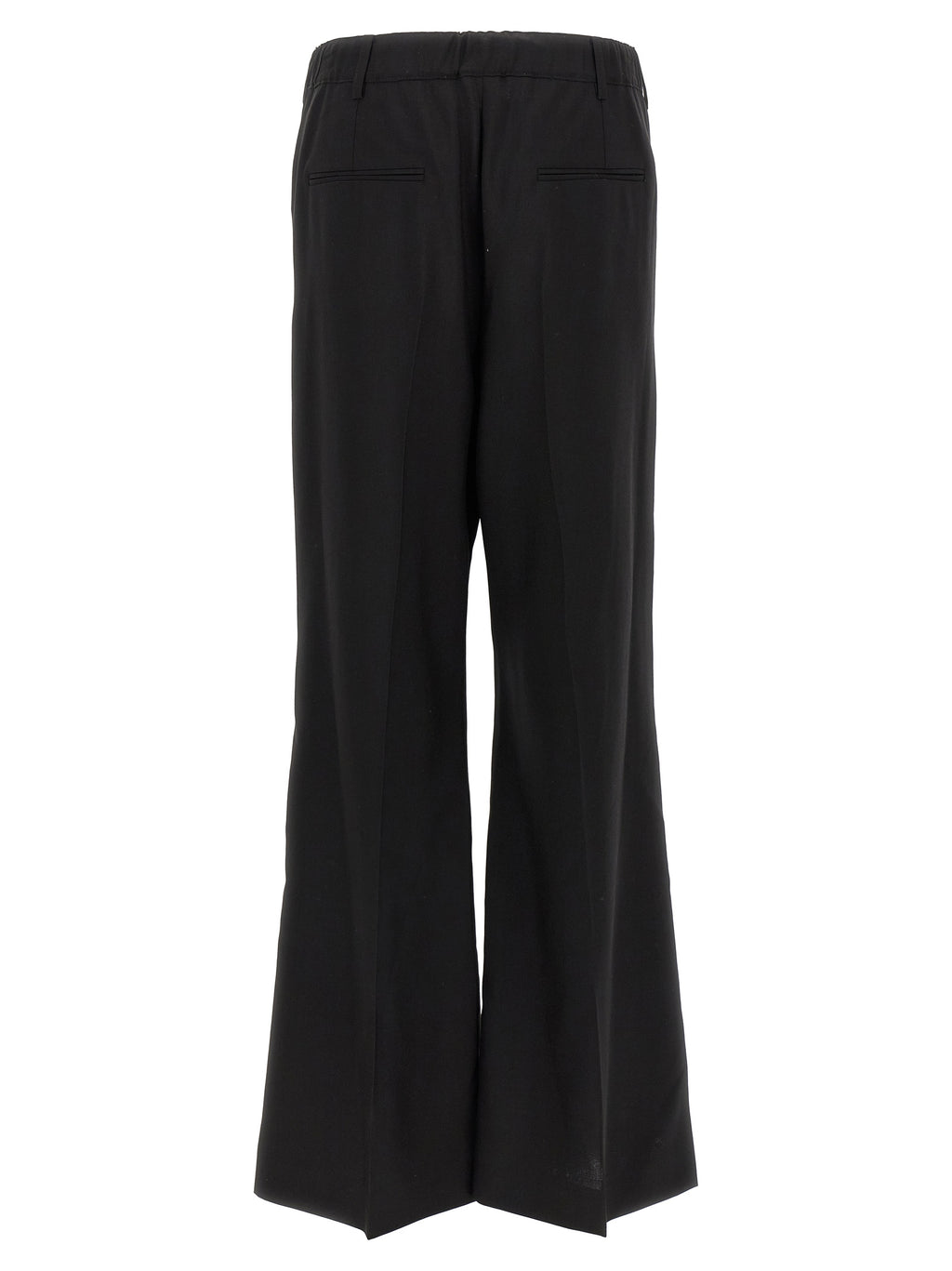 Marni Black Virgin Wool Casual Pants
