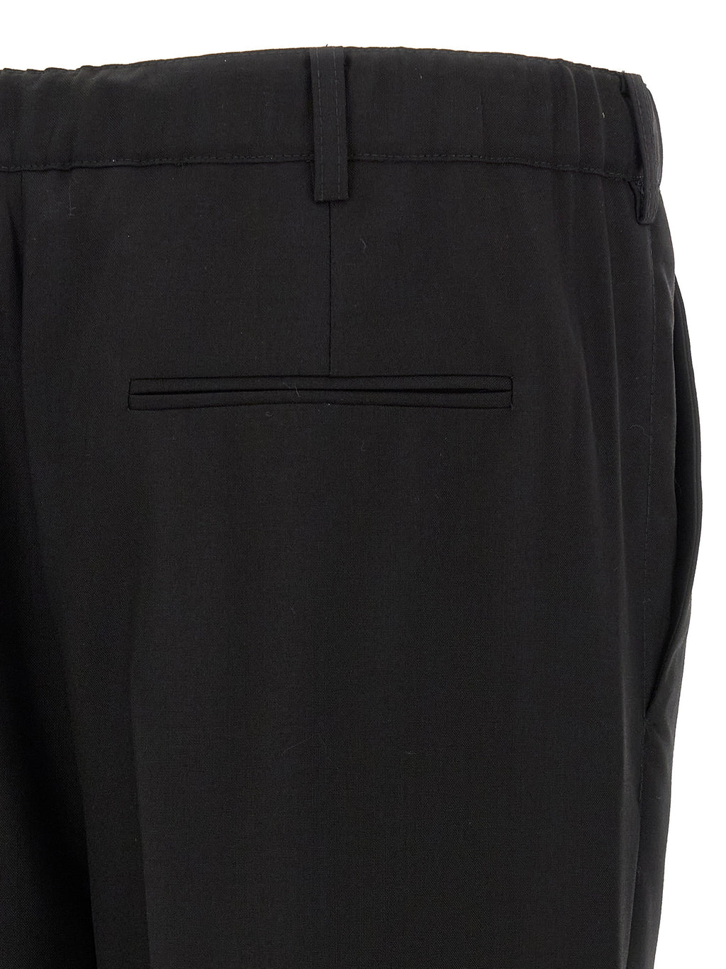 Marni Black Virgin Wool Casual Pants