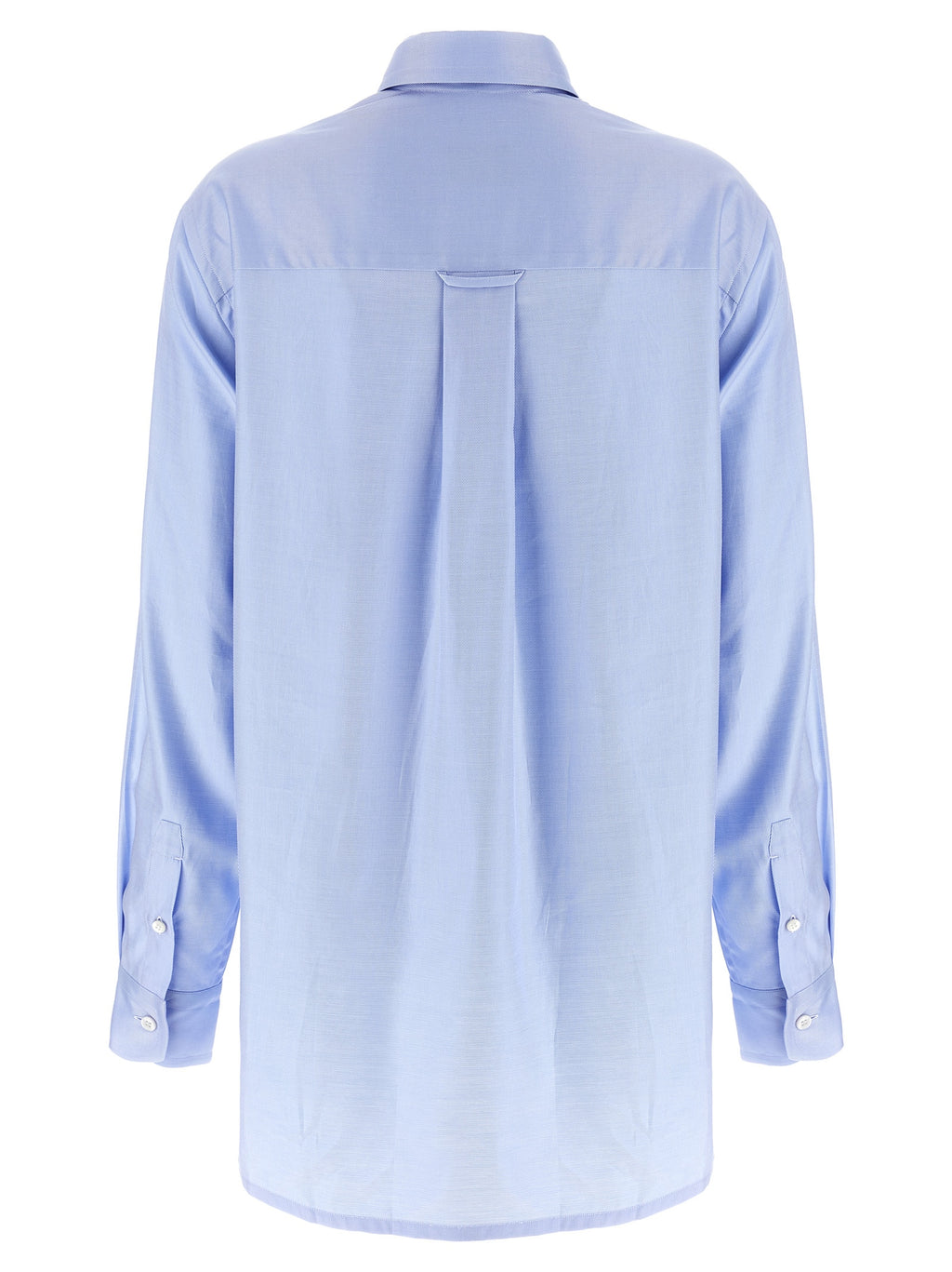 Brioni Blue Cotton Blouse
