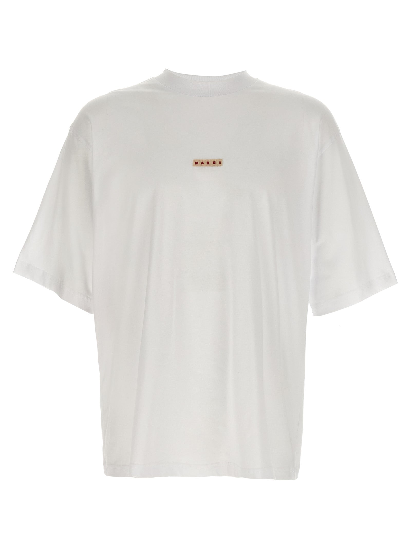 Marni White Cotton T-Shirt