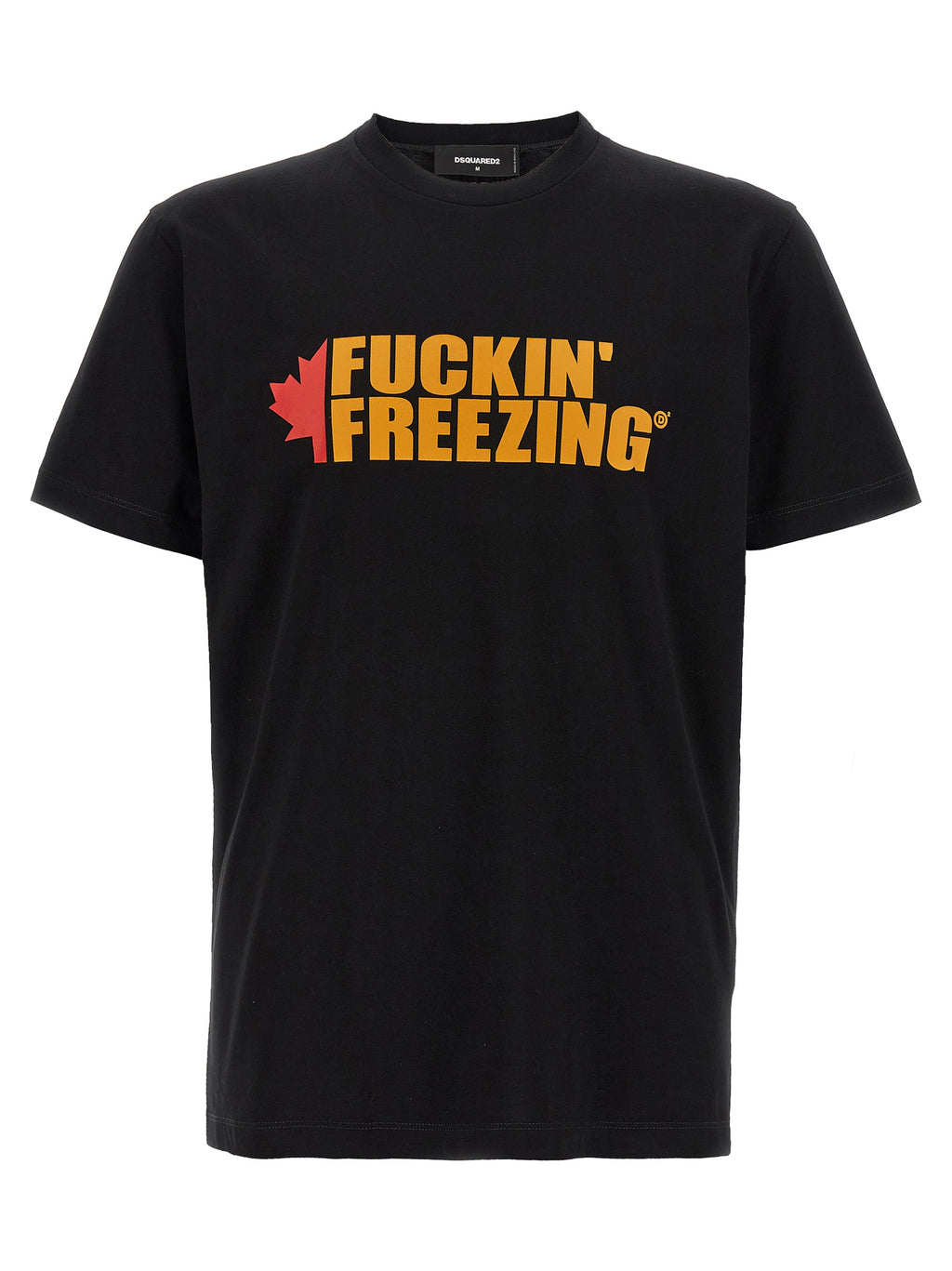 Dsquared² Black Cotton T-Shirt