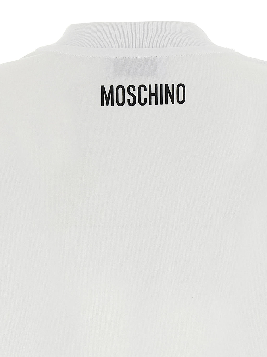 Moschino White Cotton T-Shirt