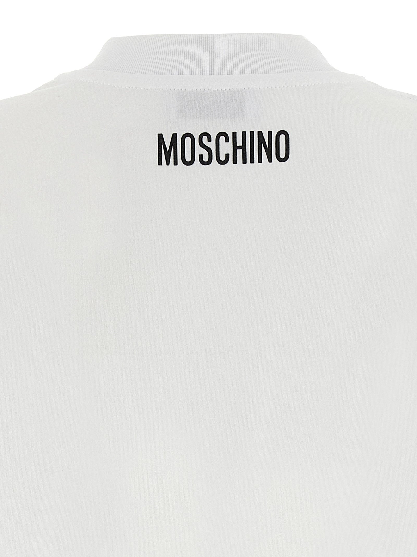 Moschino White Cotton T-Shirt
