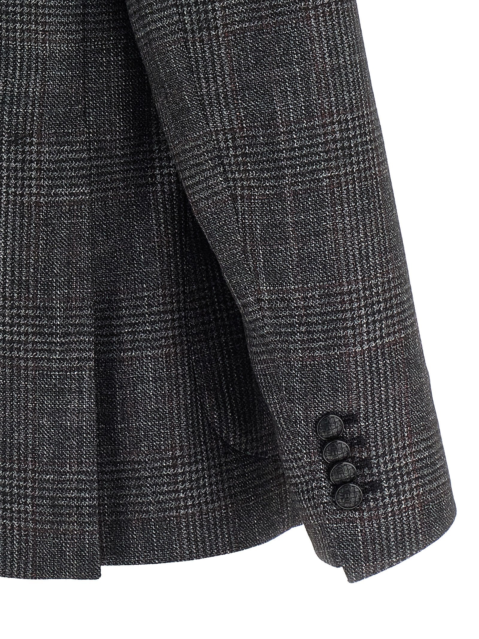 Tagliatore Gray Virgin Wool Blazer