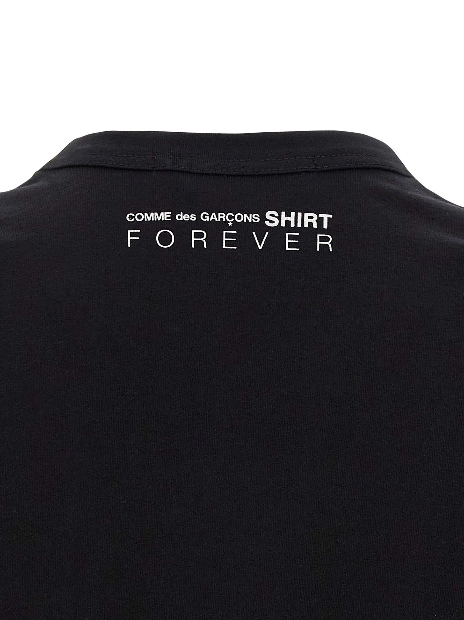 Comme Des Garçons Black Cotton T-Shirt