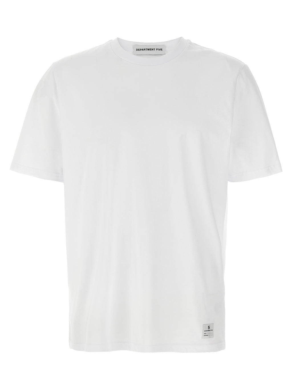 Department 5 White Cotton T-Shirt