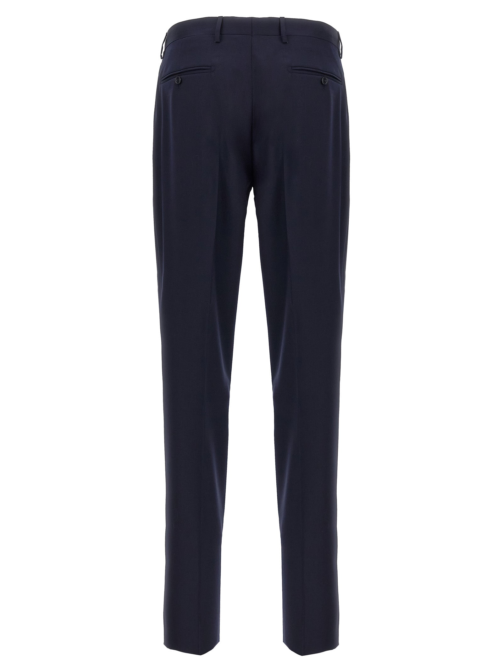 Tagliatore Blue Virgin Wool Two-Piece Suit
