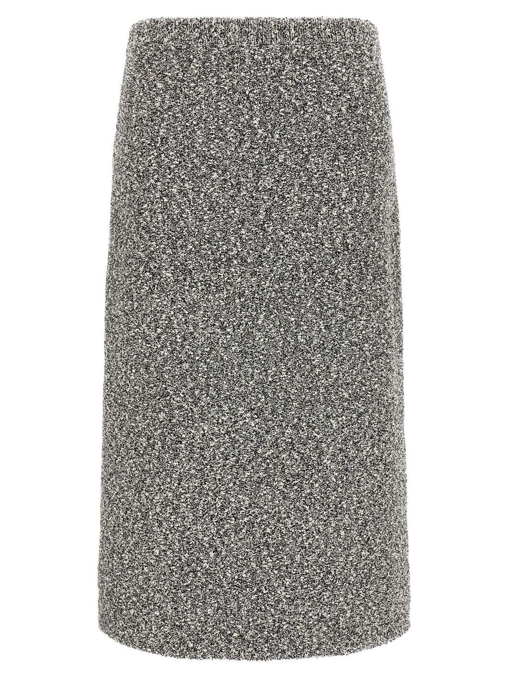 Tory Burch Black Polyamide Midi Skirt
