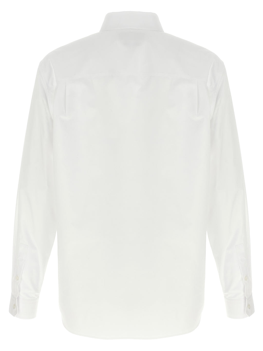 Gucci White Cotton Blouse