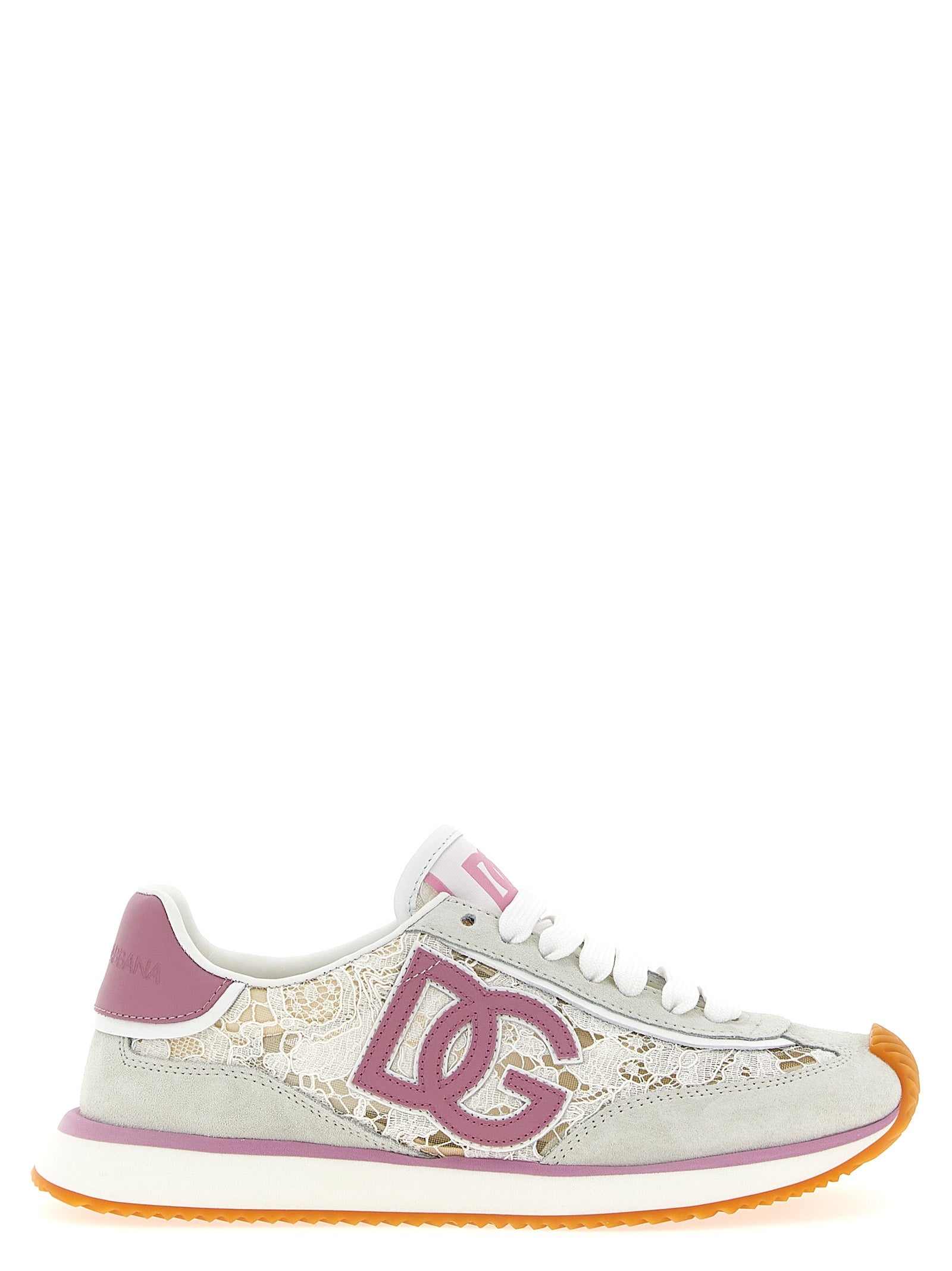 Dolce & Gabbana Multicolor Leather Athletic Sneakers