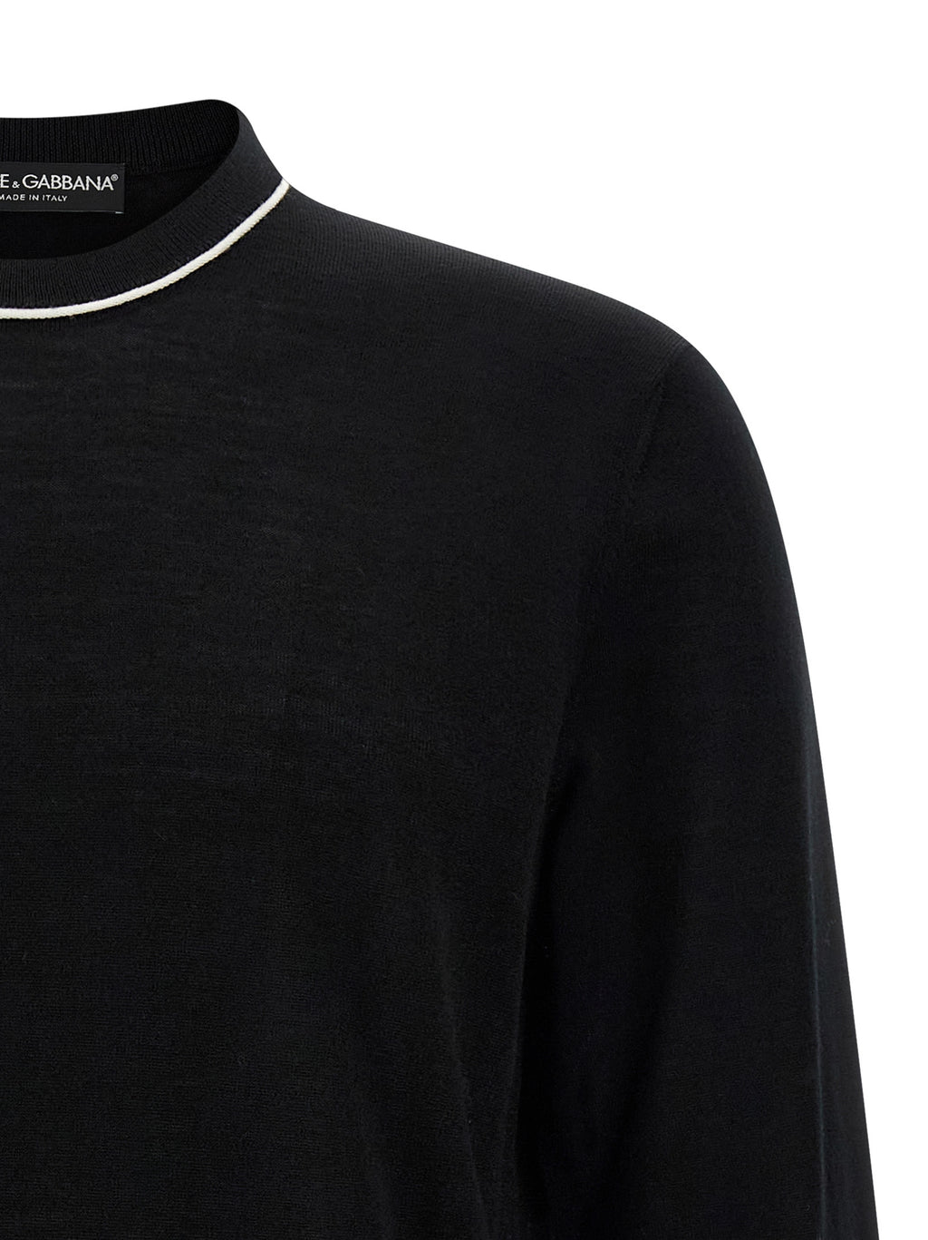 Dolce & Gabbana Black Marabou Cardigan