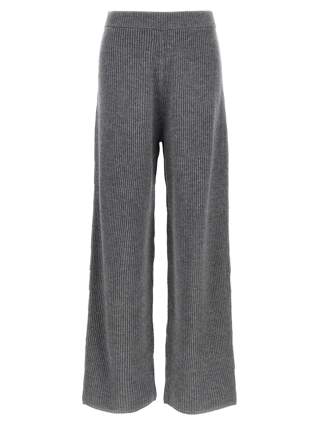 Sportmax Gray Wool Casual Pants